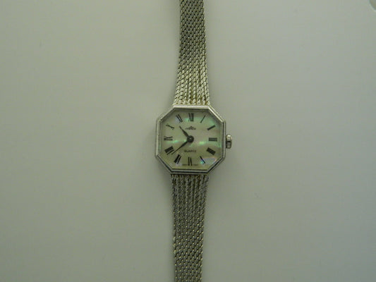 Itraco Swiss White Marble Vintage Watch image 2