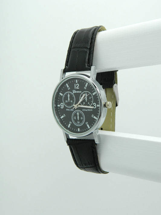 Geneva Racer Style Quartz Watch image 2