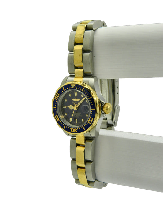 INVICTA Royal Blue Two Tone Diver Quartz Watch image 2