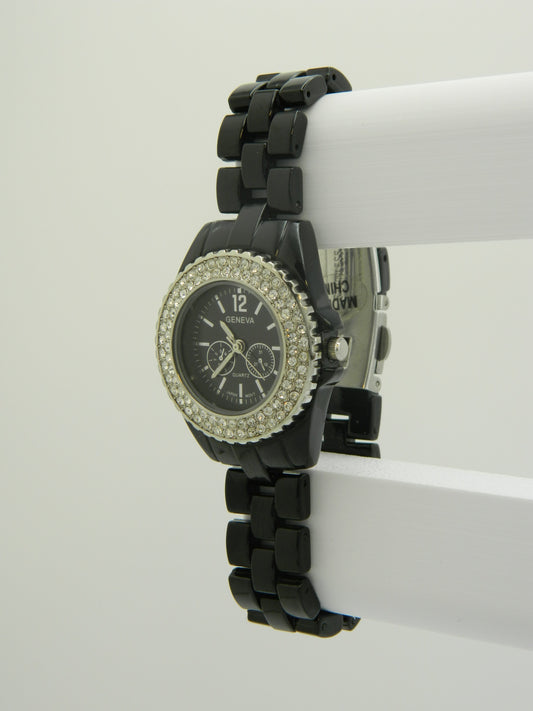 Geneva Diver Style With Iced Out Bezel image 2