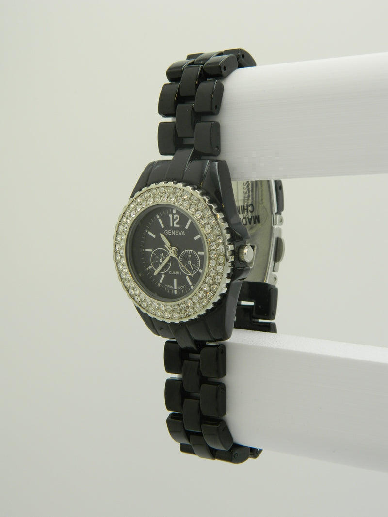 Geneva Diver Style With Iced Out Bezel image 2