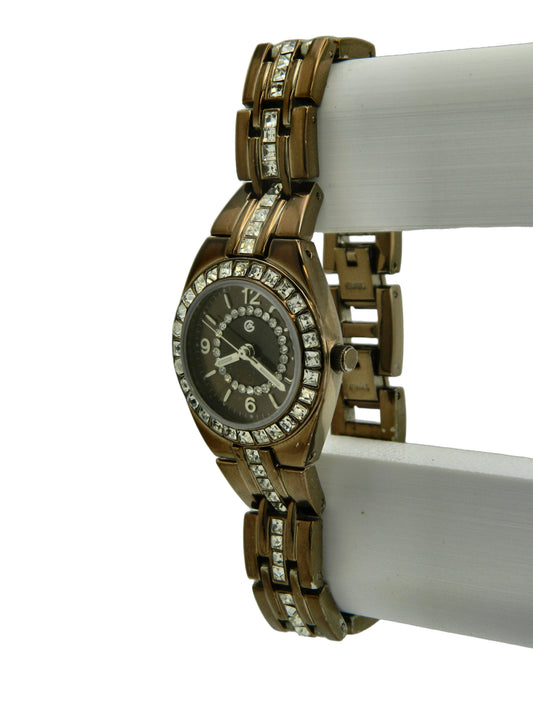 Chocolate Tone Quartz Watch image 2