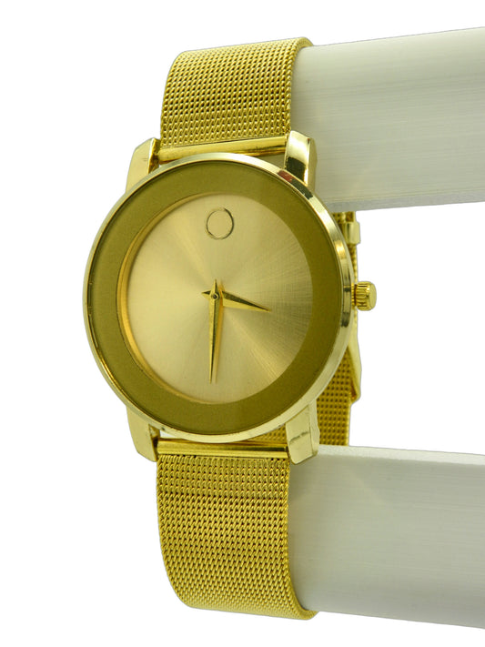 Gold Tone Modern Watch image 2