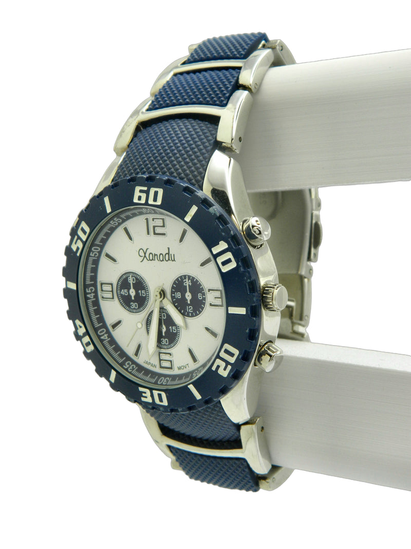 Xandu Blue On White Quartz Watch image 2