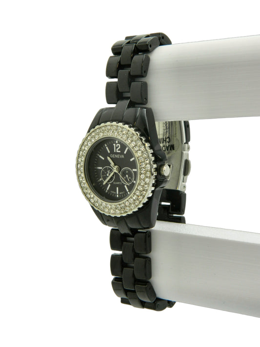 Geneva Diver Style With Iced Out Bezel image 2