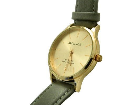 Monroe Classique Rose Gold Tone Quartz Wat image 2