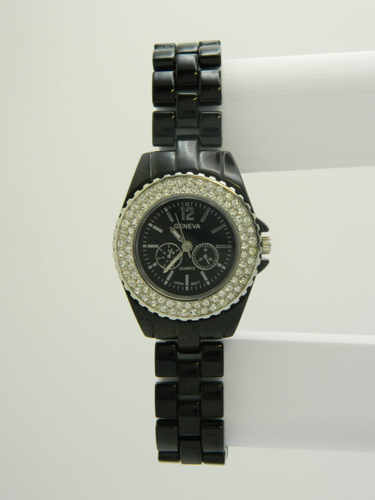 Geneva Diver Style With Iced Out Bezel image 1