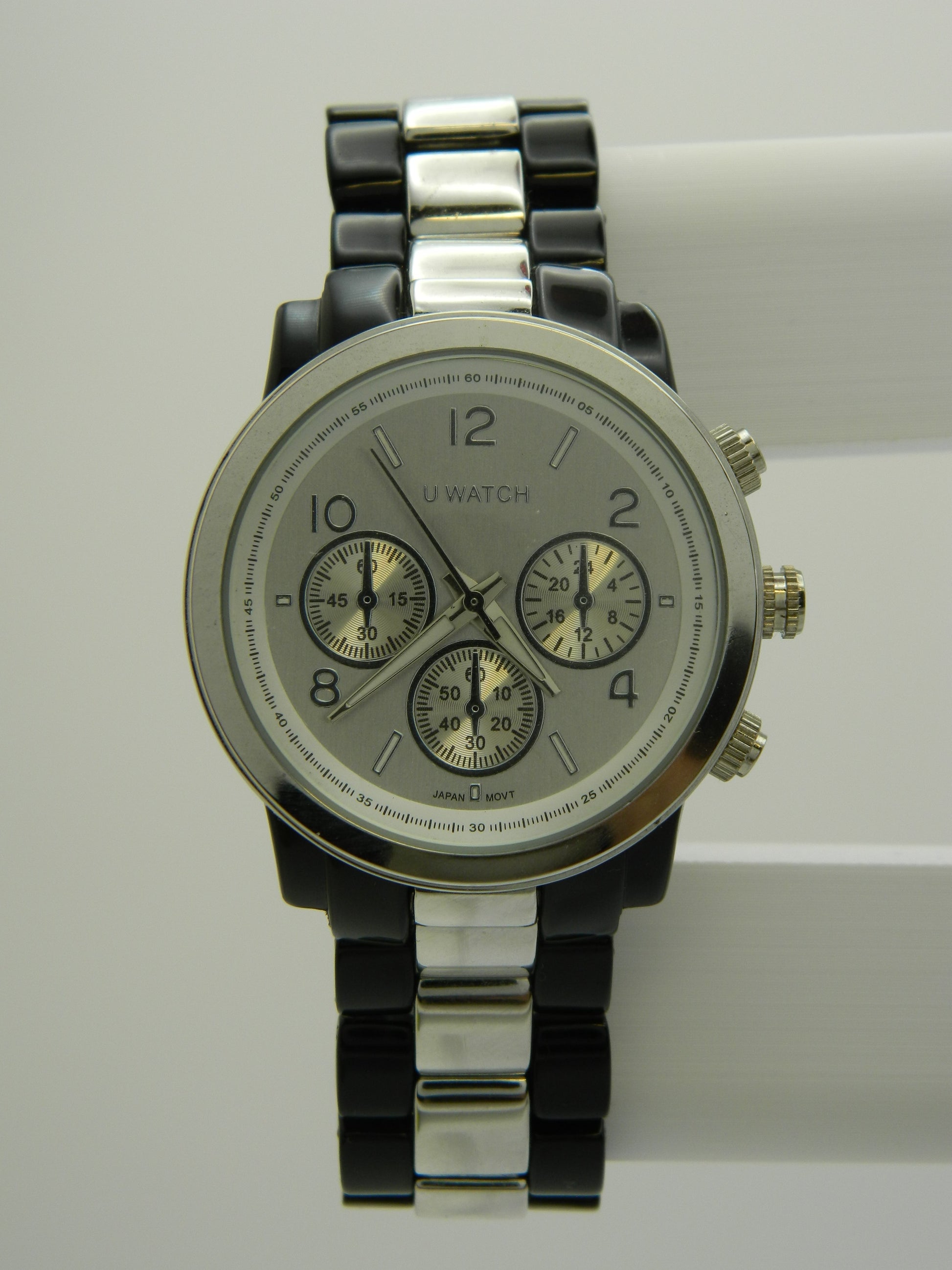 U Watch Brushed Dial Quartz Watch image 1