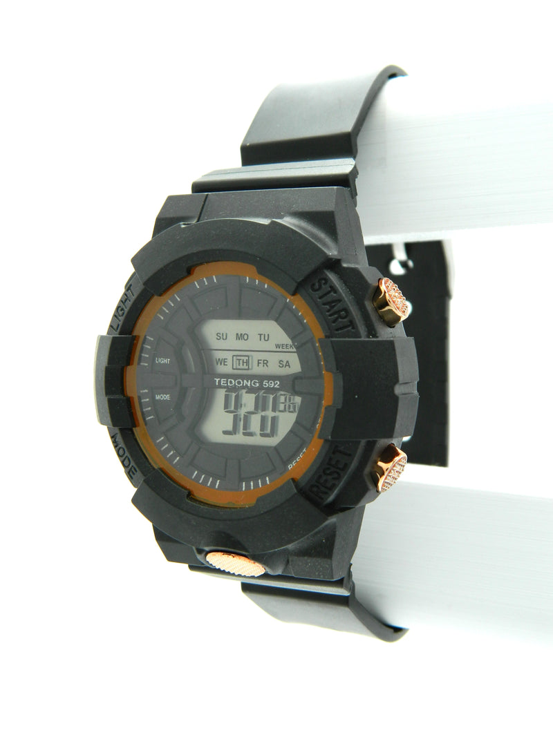 Black Digital Sport Watch image 2