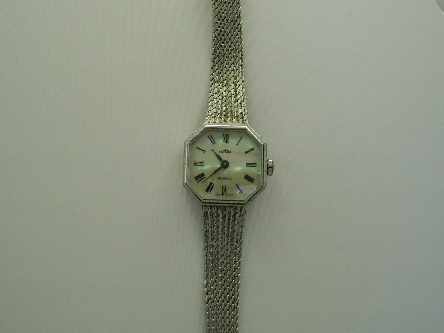 Itraco Swiss White Marble Vintage Watch image 2