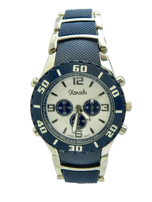 Xandu Blue On White Quartz Watch image 1