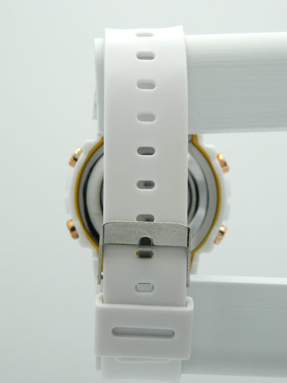 White Digital Sport Watch image 5