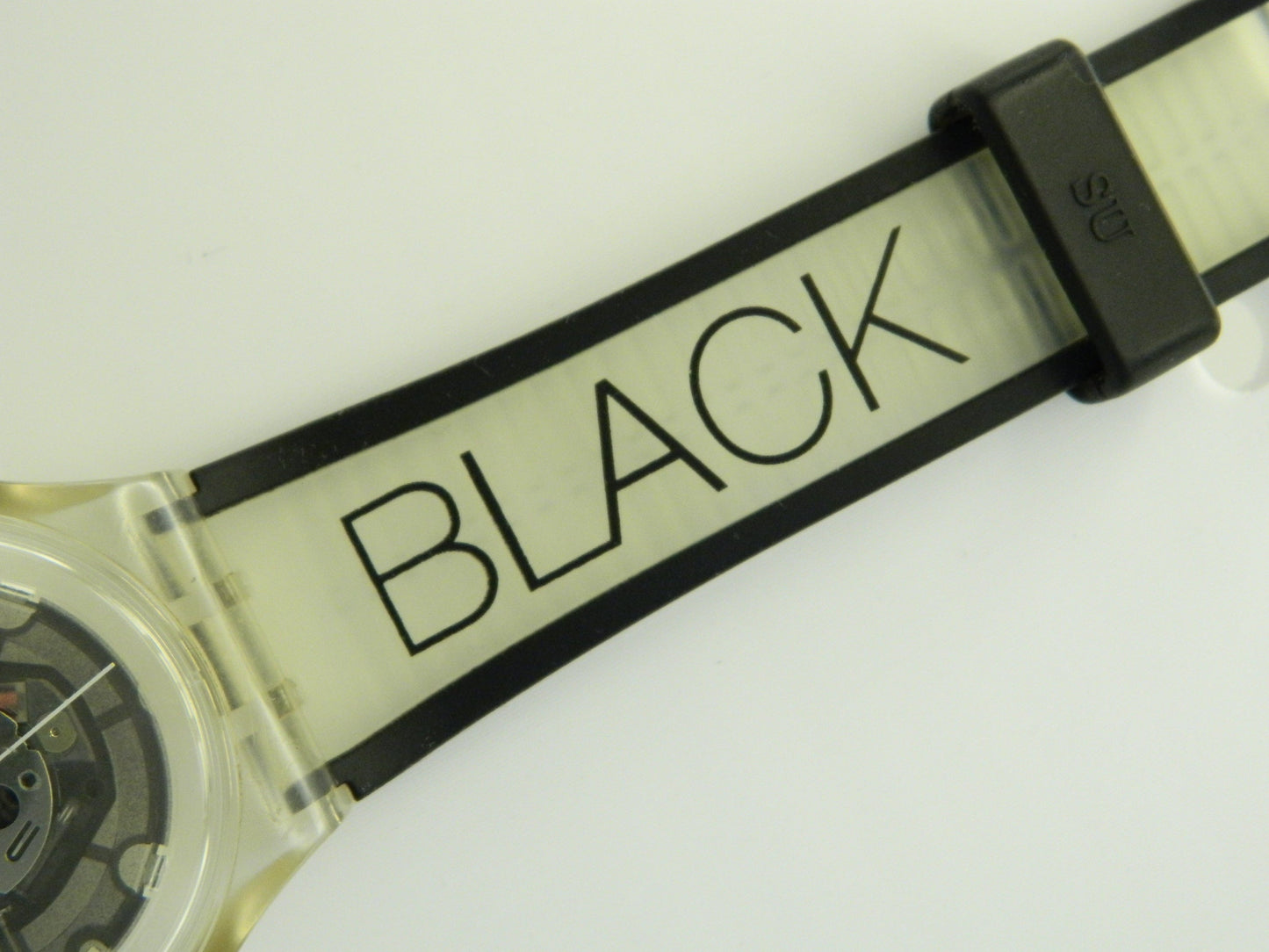 Swatch Black Quartz Watch image 5