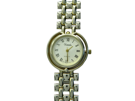 Xanadu Vintage Style Halo Quartz Watch image 1