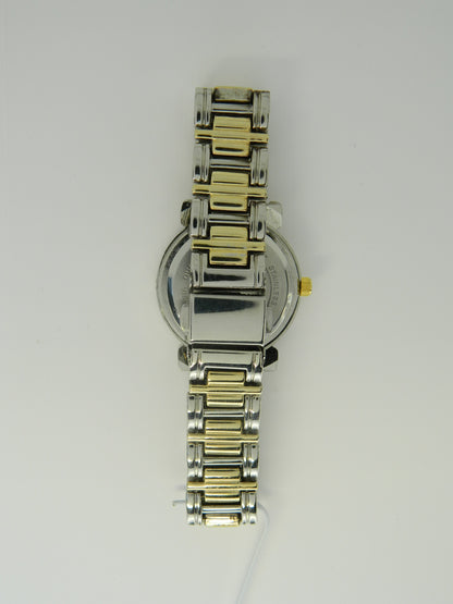 Leslie Fay Two Tone Faux Diamond Bezel Quartz Watch image 5