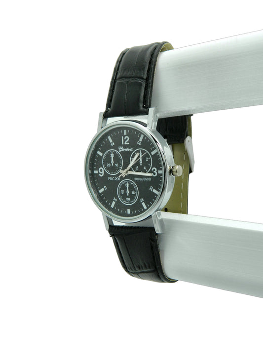 Geneva Racer Style Quartz Watch image 2