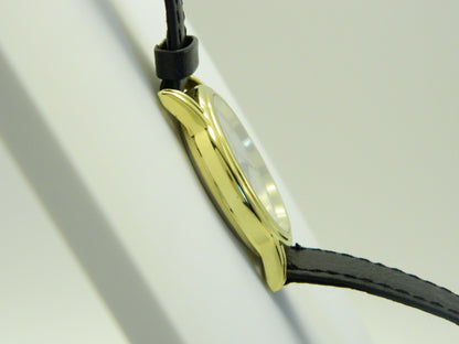 Zacci Faux Power Reserve Gold Tone Vintage Wat image 3