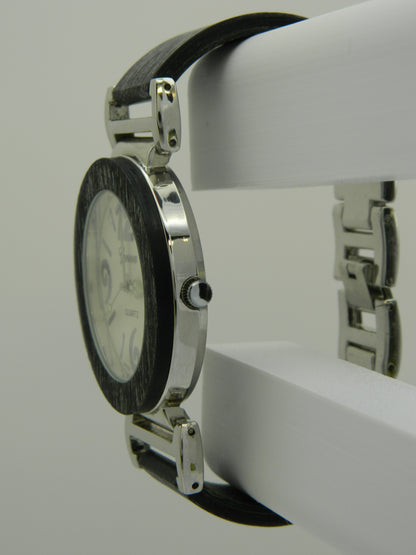 Geneva Wood Grain Artistic Quartz Watch image 3