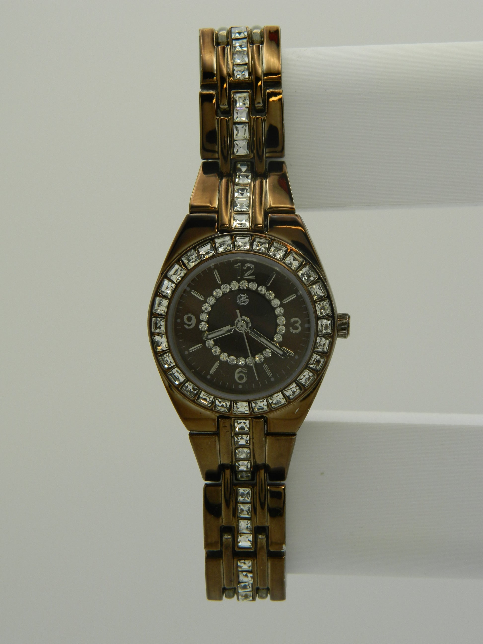 Chocolate Tone Quartz Watch image 1