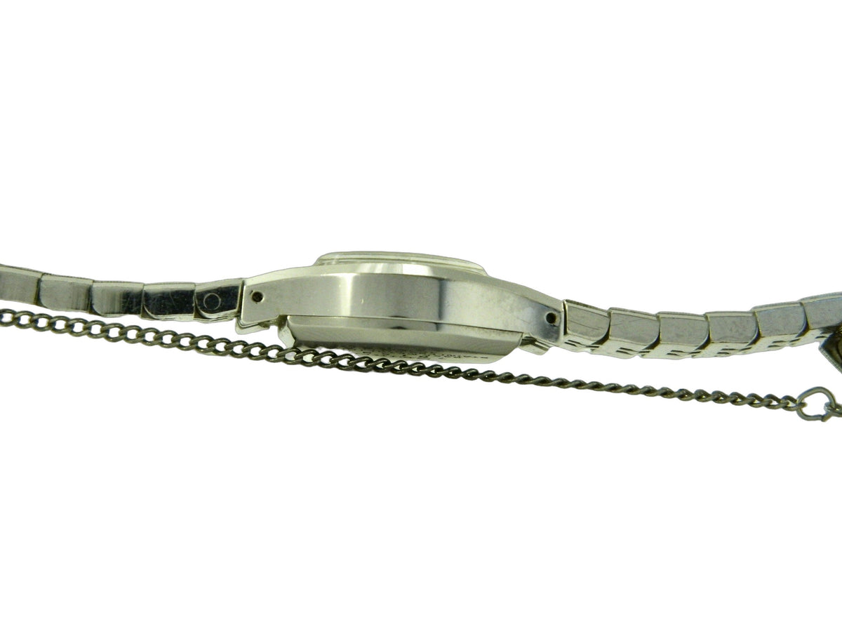 Seiko Silver Tone Cocktail Manual Wind Watch image 3