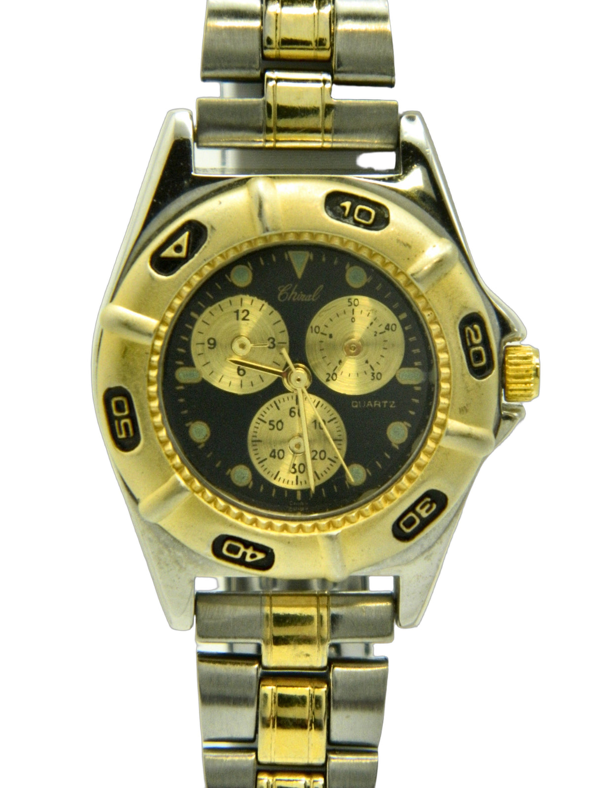 Diver Style Faux Chronograph Quartz Watch image 4