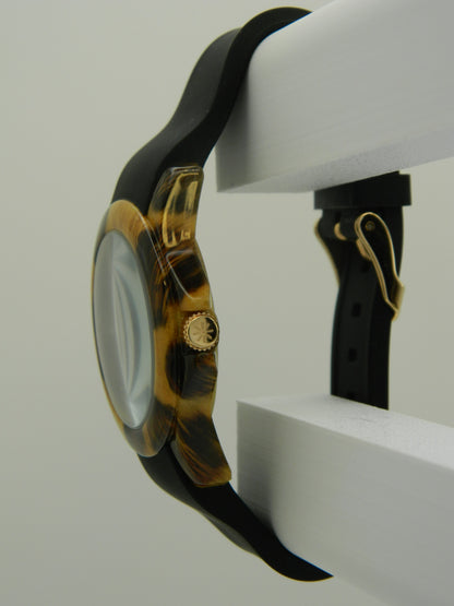 Isaac Mizrahi Lepoard Case Quartz Watch image 3