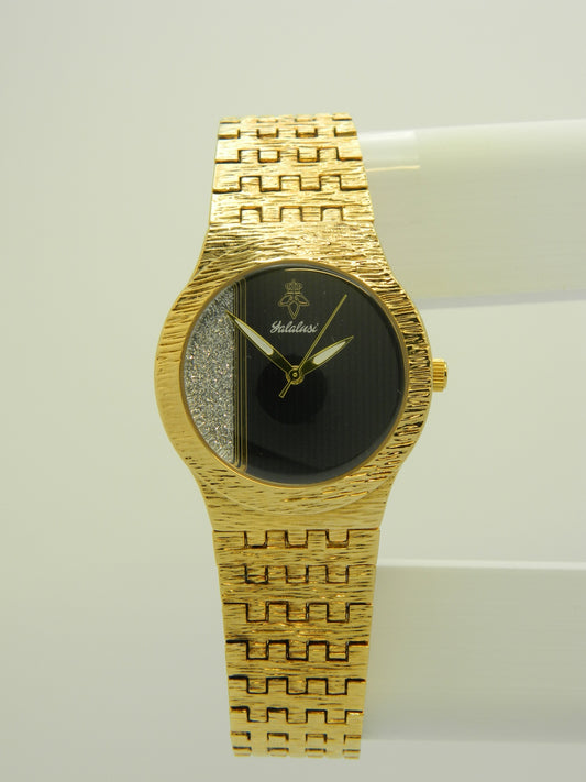 Gold Tone Classy Style Quartz Watch image 1