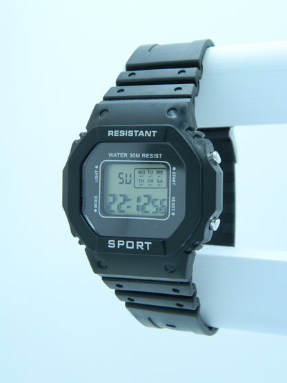 Black Digital Sport Watch image 2
