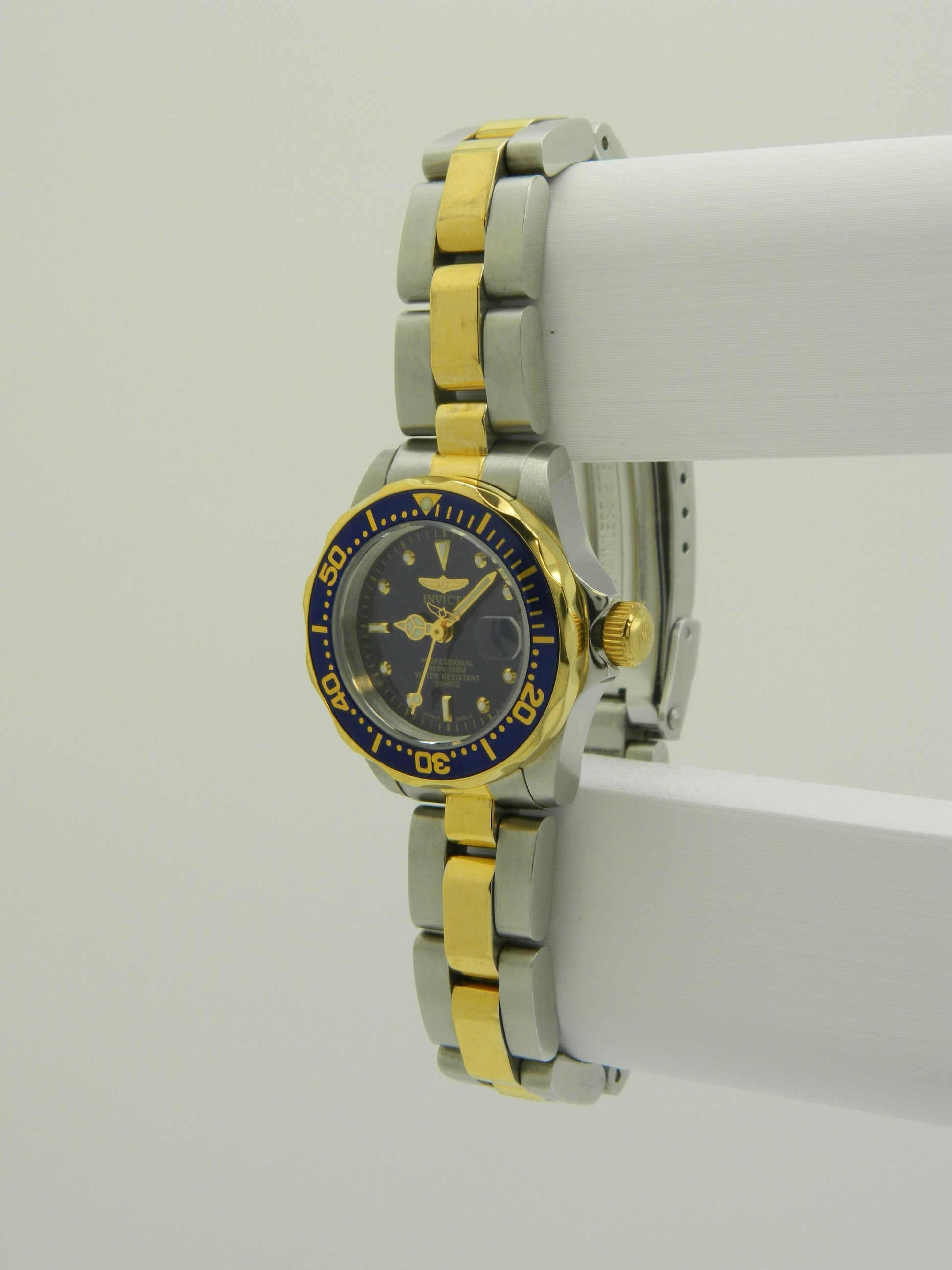 INVICTA Royal Blue Two Tone Diver Quartz Watch image 2