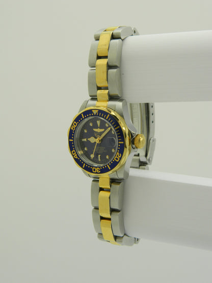 INVICTA Royal Blue Two Tone Diver Quartz Watch image 2