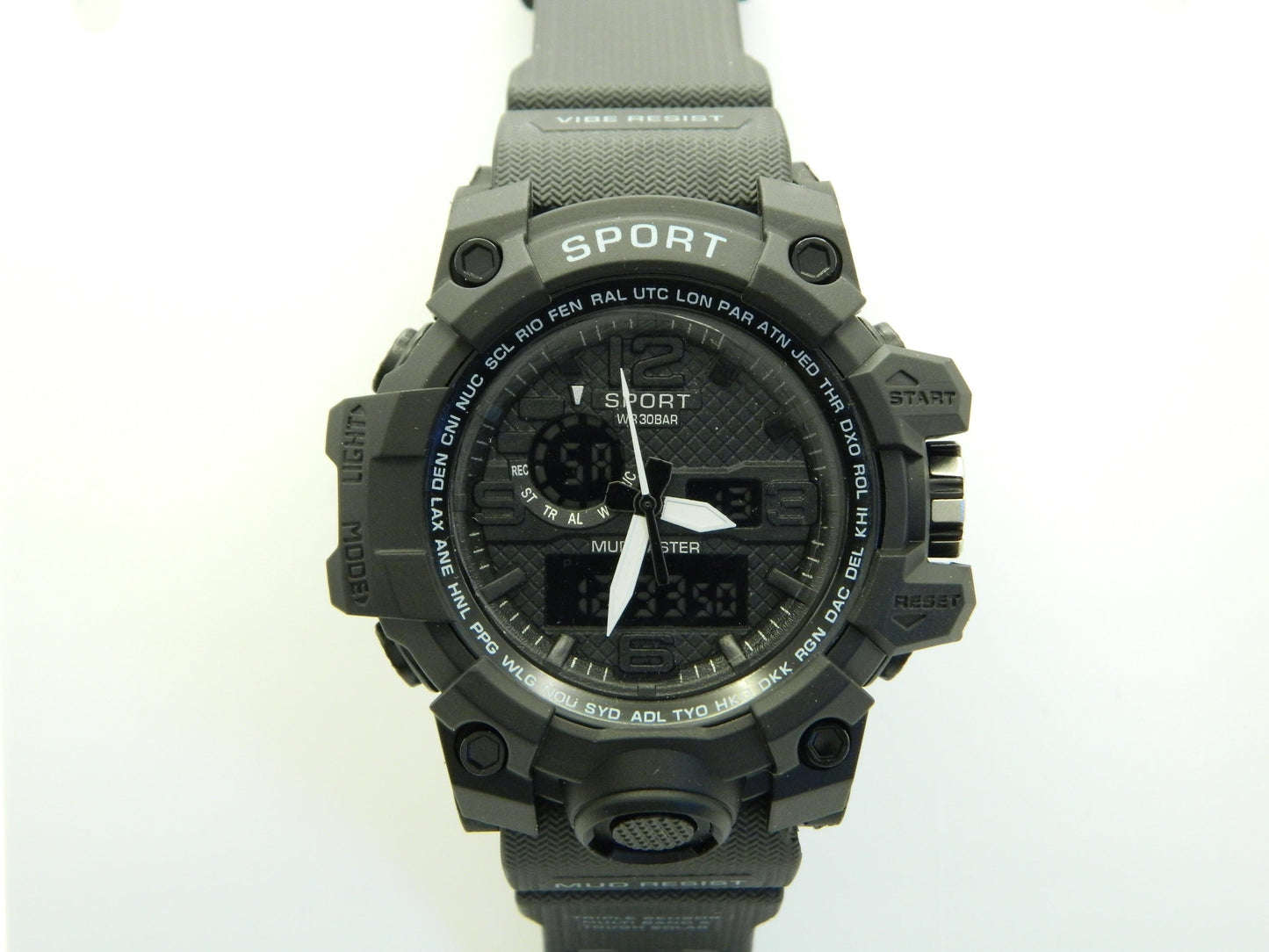 SPORT Rugged World Time Quartz Watch image 1