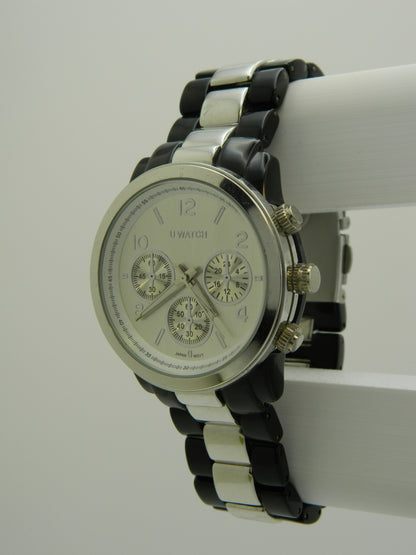 U Watch Brushed Dial Quartz Watch image 2