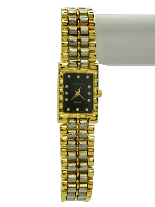 Xanadu Vintage Style Tank Quartz Watch image 1
