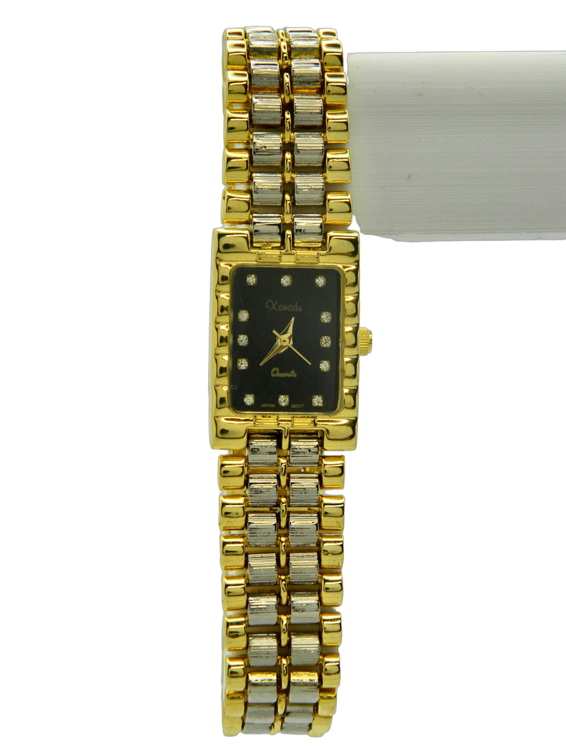 Xanadu Vintage Style Tank Quartz Watch image 1