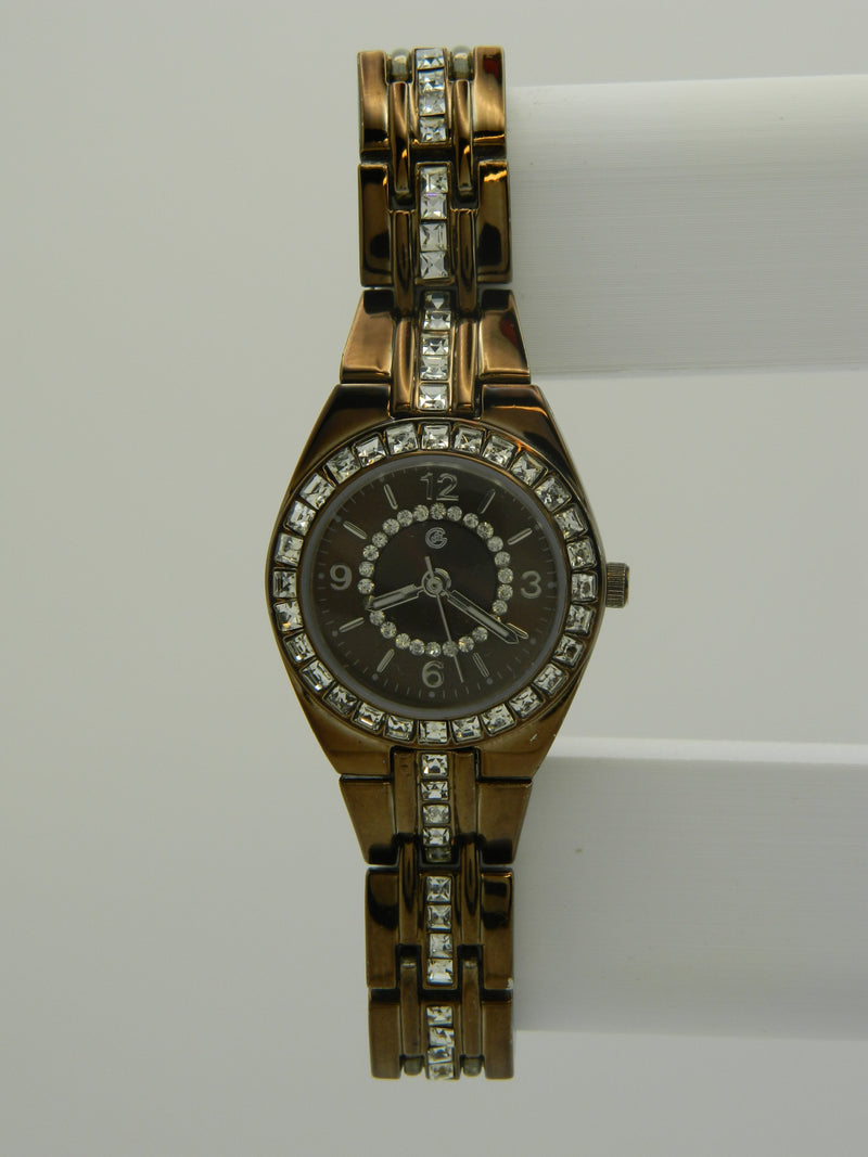 Chocolate Tone Quartz Watch image 1