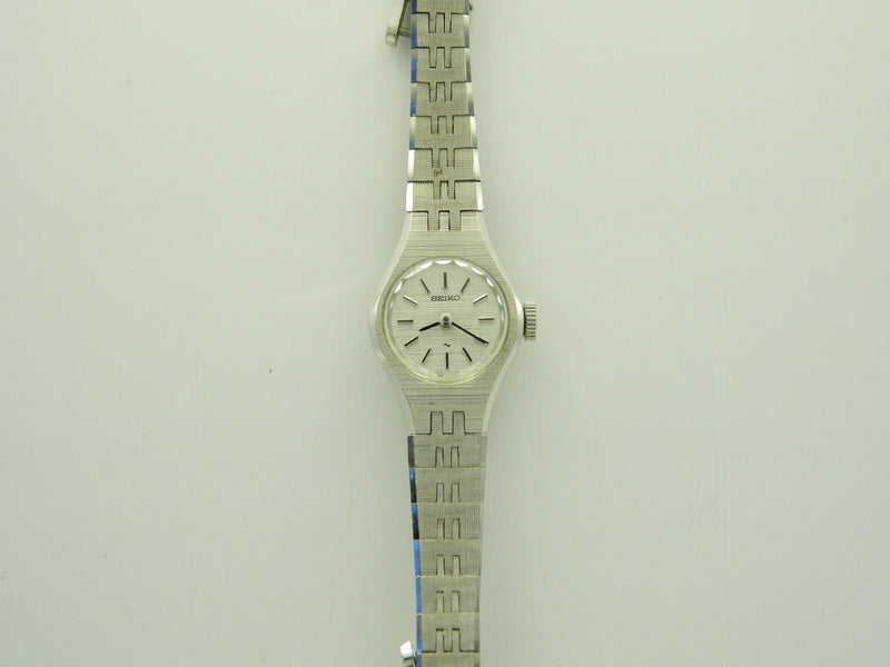 Seiko Silver Tone Cocktail Manual Wind Watch image 1