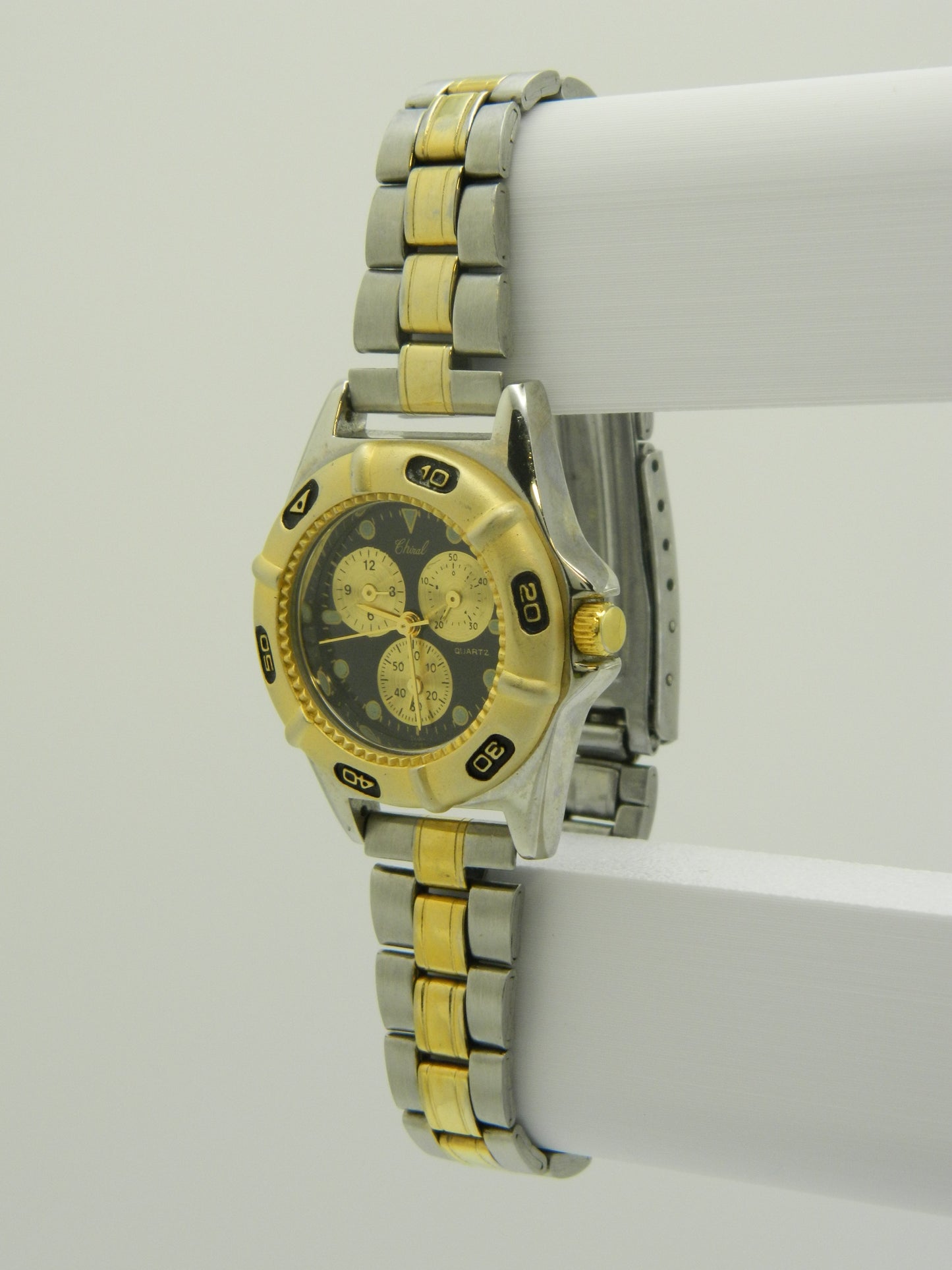 Diver Style Faux Chronograph Quartz Watch image 2
