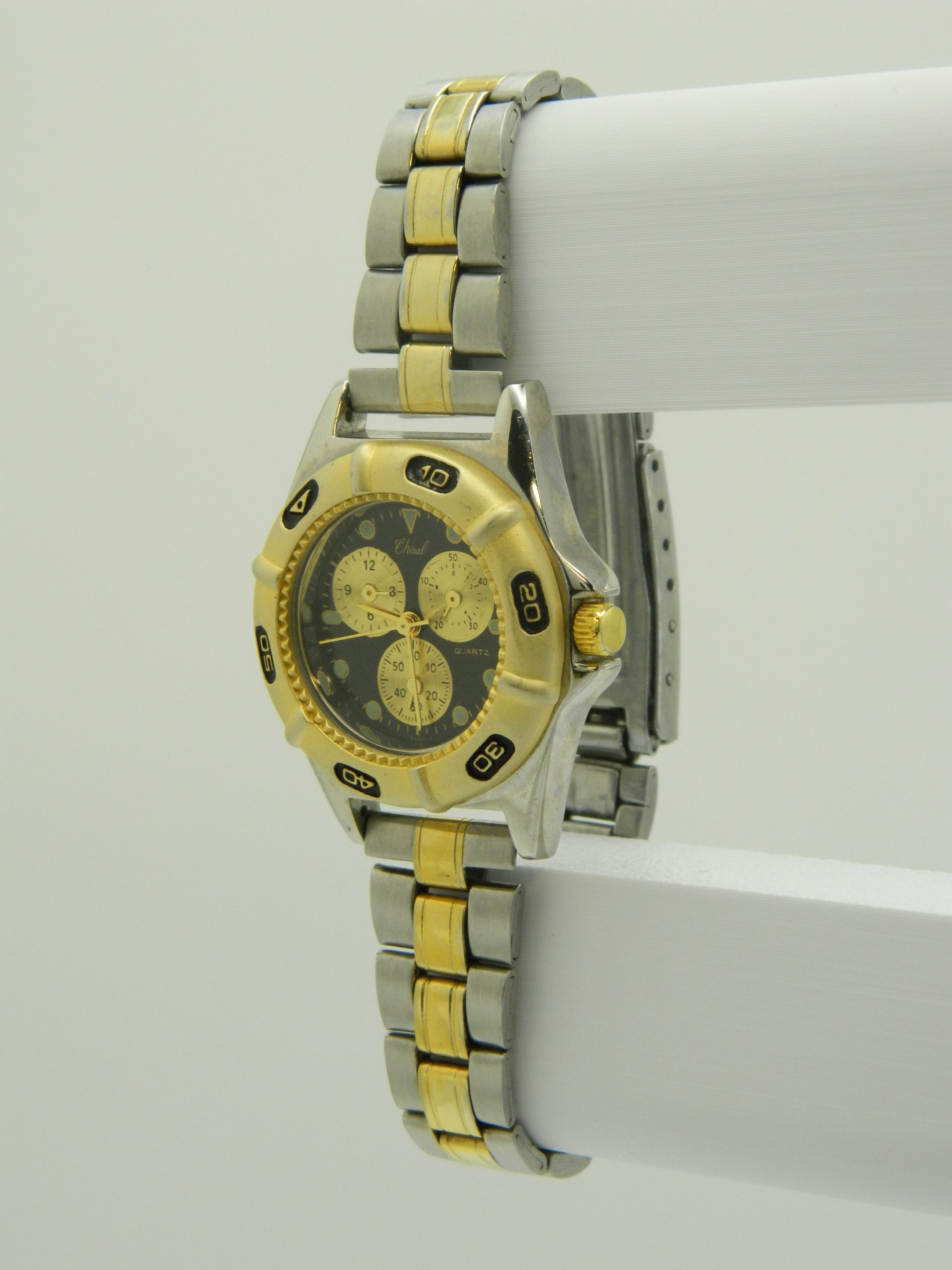 Diver Style Faux Chronograph Quartz Watch image 2