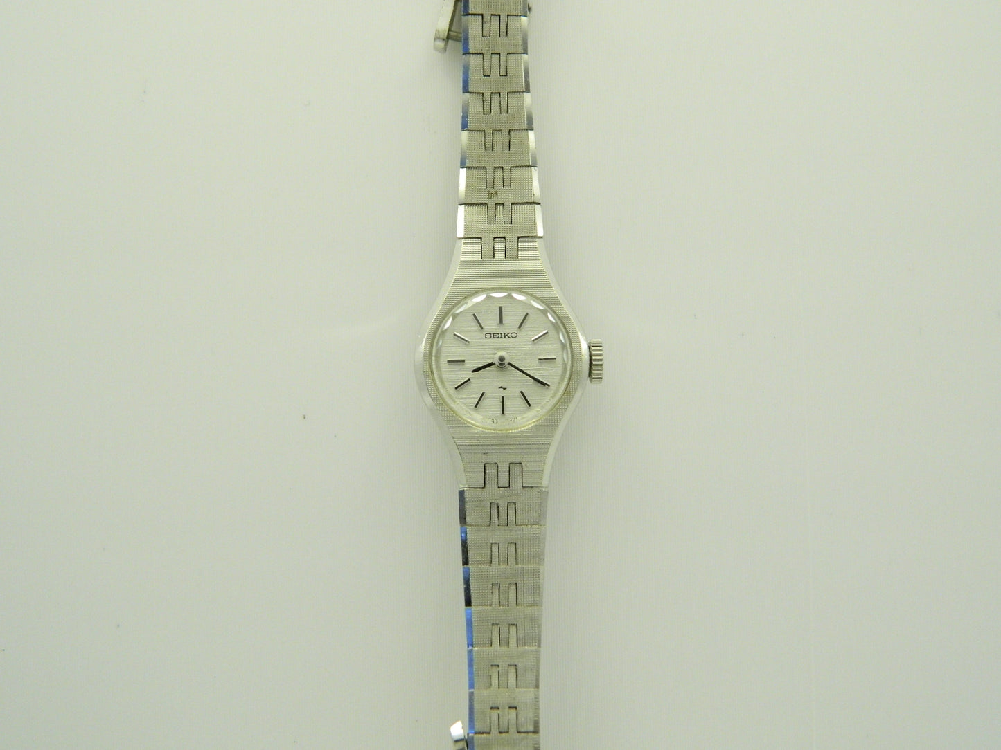 Seiko Silver Tone Cocktail Manual Wind Watch image 1