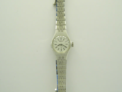 Seiko Silver Tone Cocktail Manual Wind Watch image 1