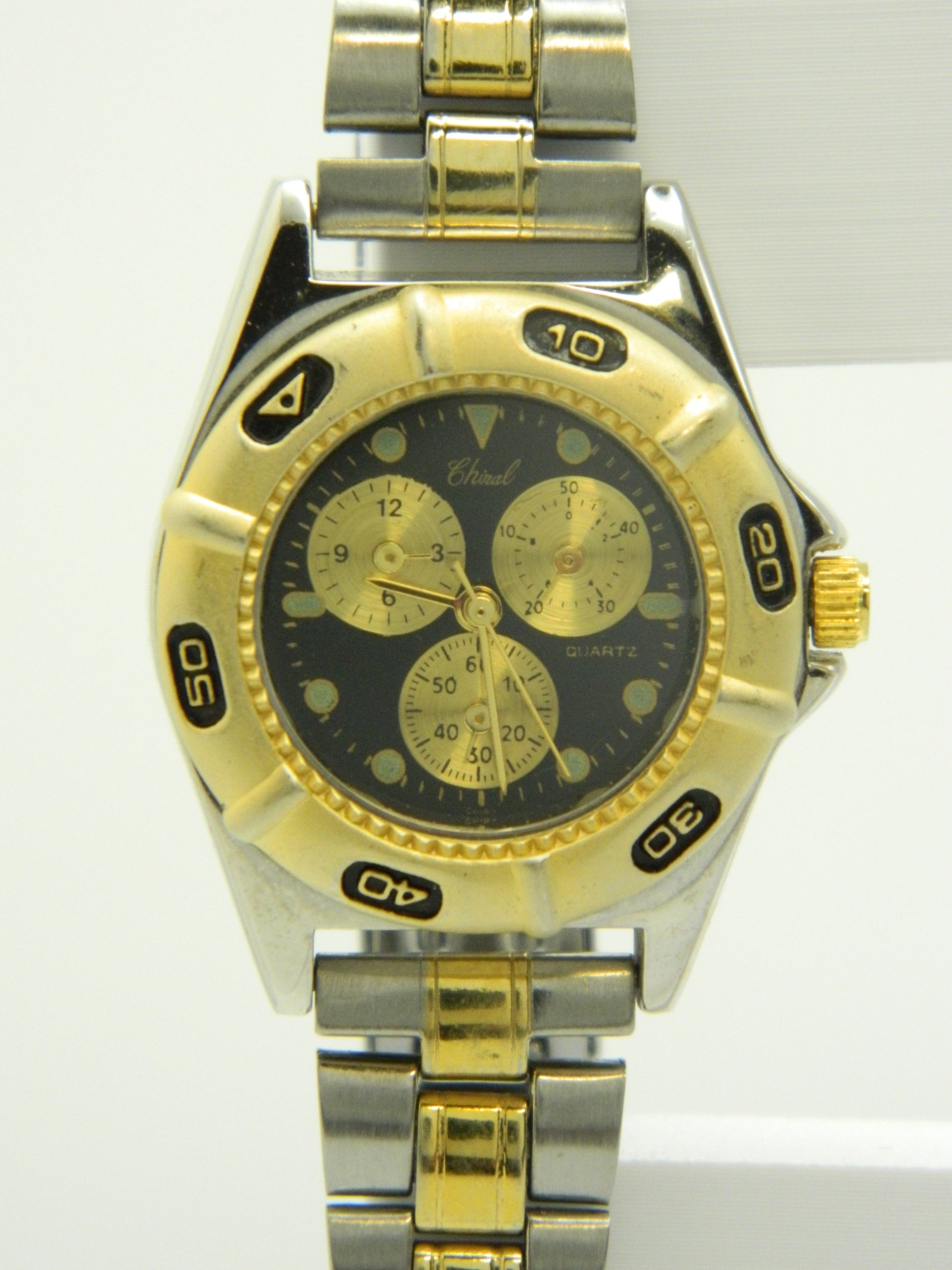 Diver Style Faux Chronograph Quartz Watch image 4