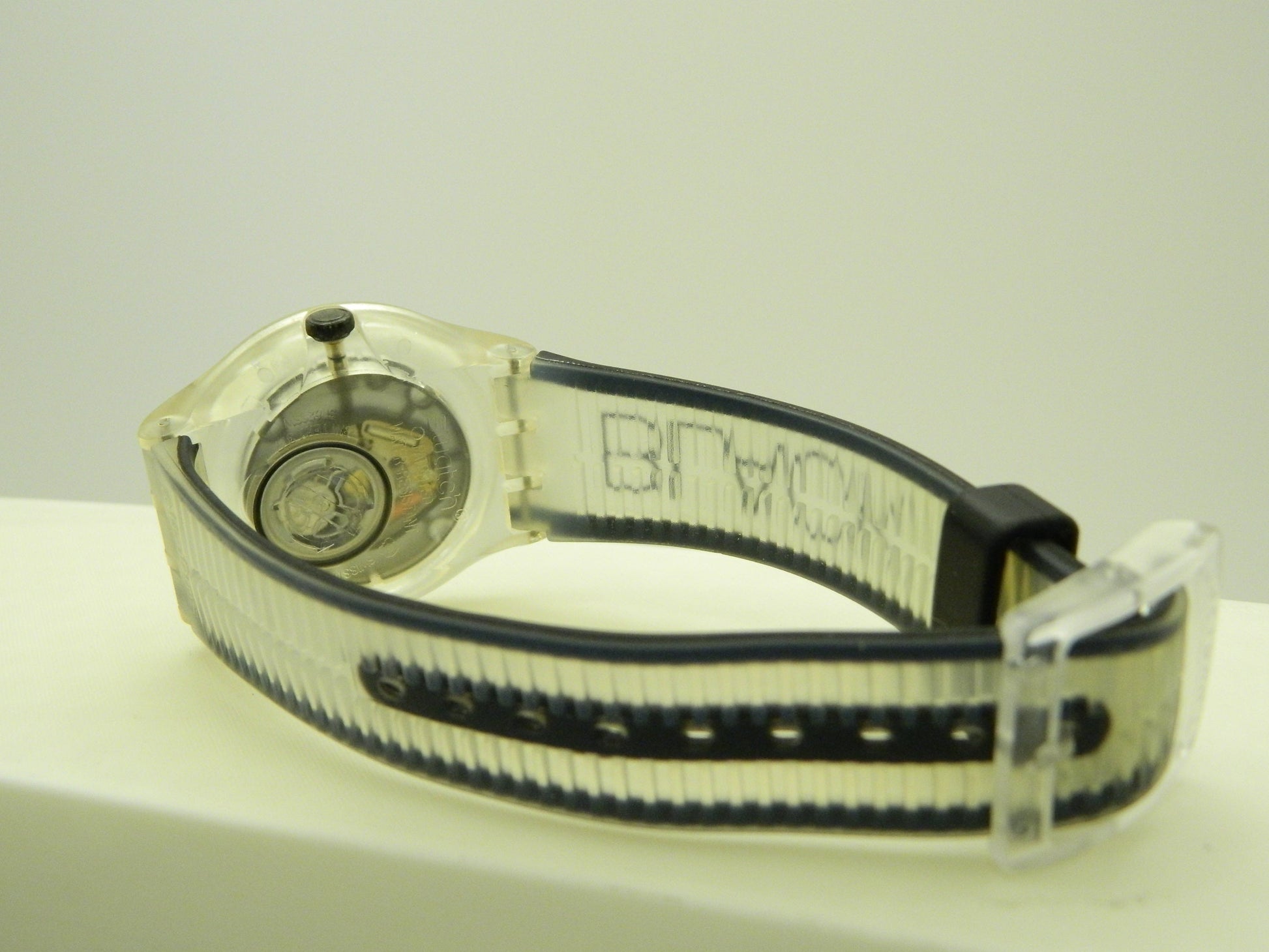 Swatch Black Quartz Watch image 8
