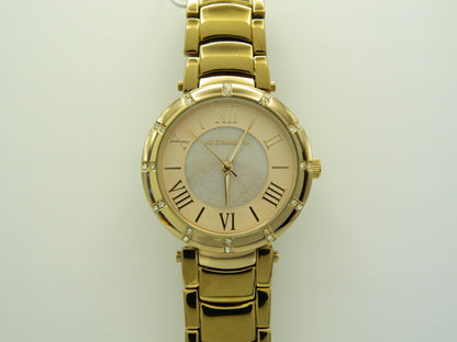 Liz Clairborne Roman Rose Gold Tone Quartz Watch image 1