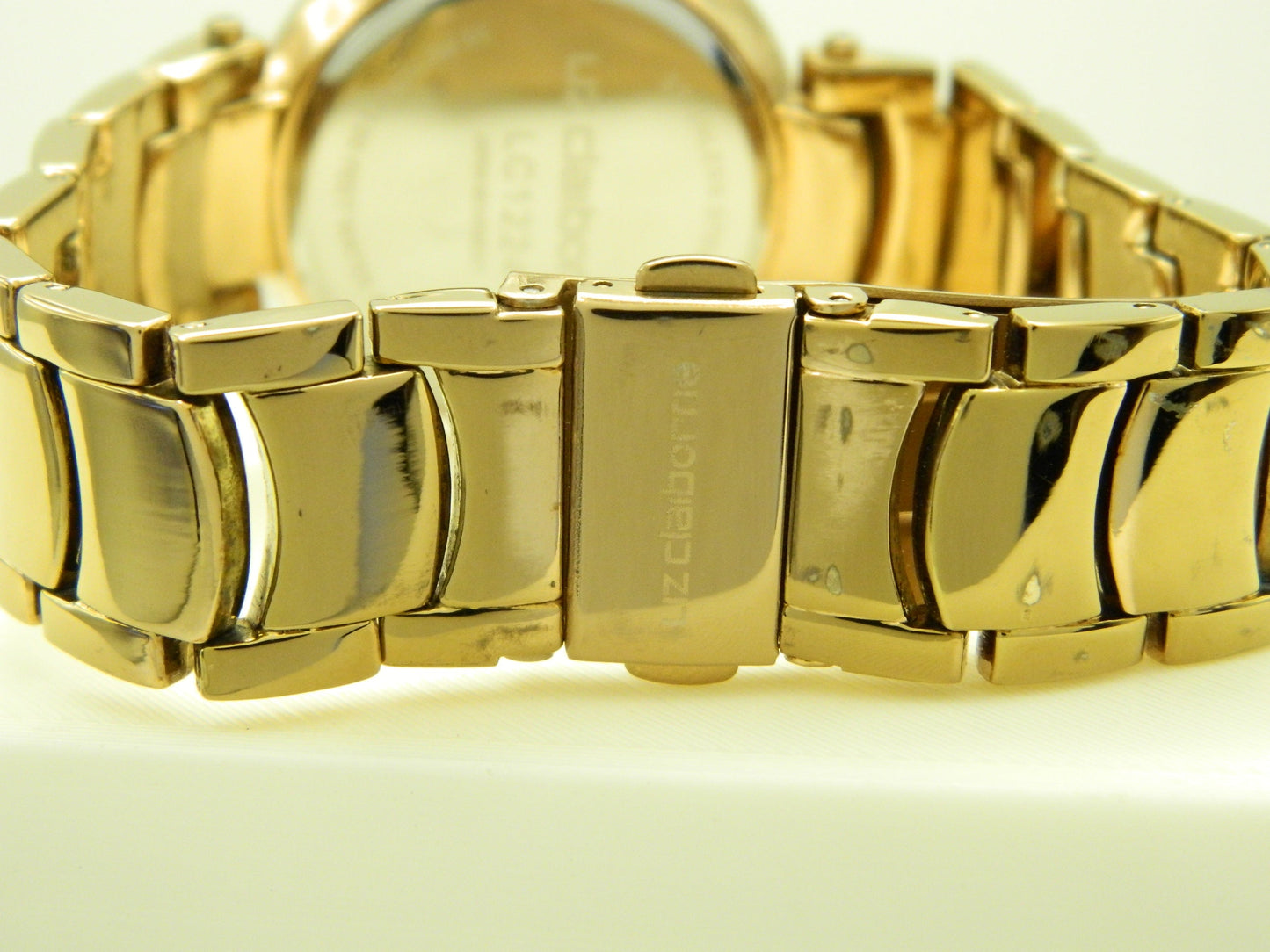 Liz Clairborne Roman Rose Gold Tone Quartz Watch image 5