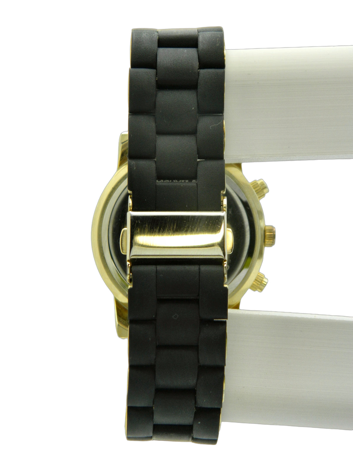 Generic Black On Gold Tone Quartz Watch image 5