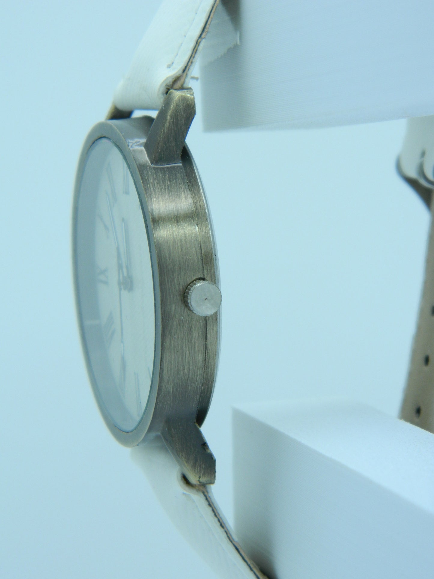 White Denim Style Quartz Watch image 4