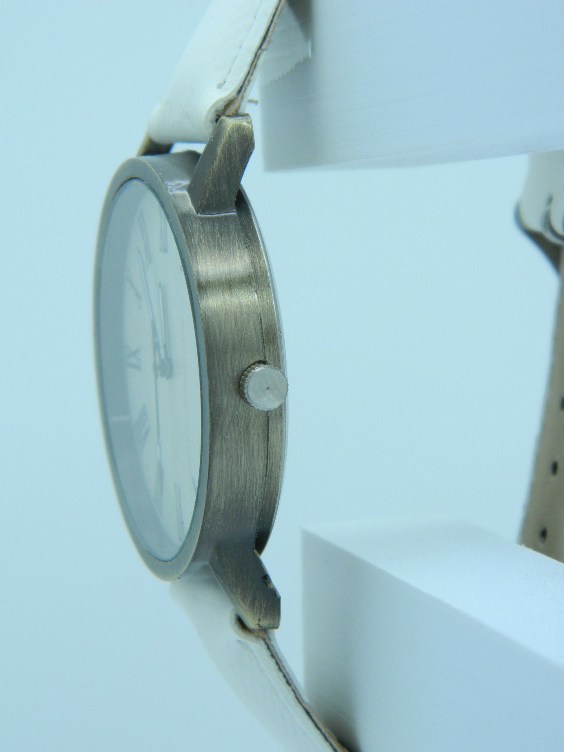 White Denim Style Quartz Watch image 4