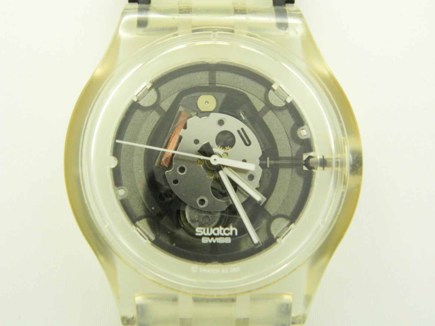 Swatch Black Quartz Watch image 4