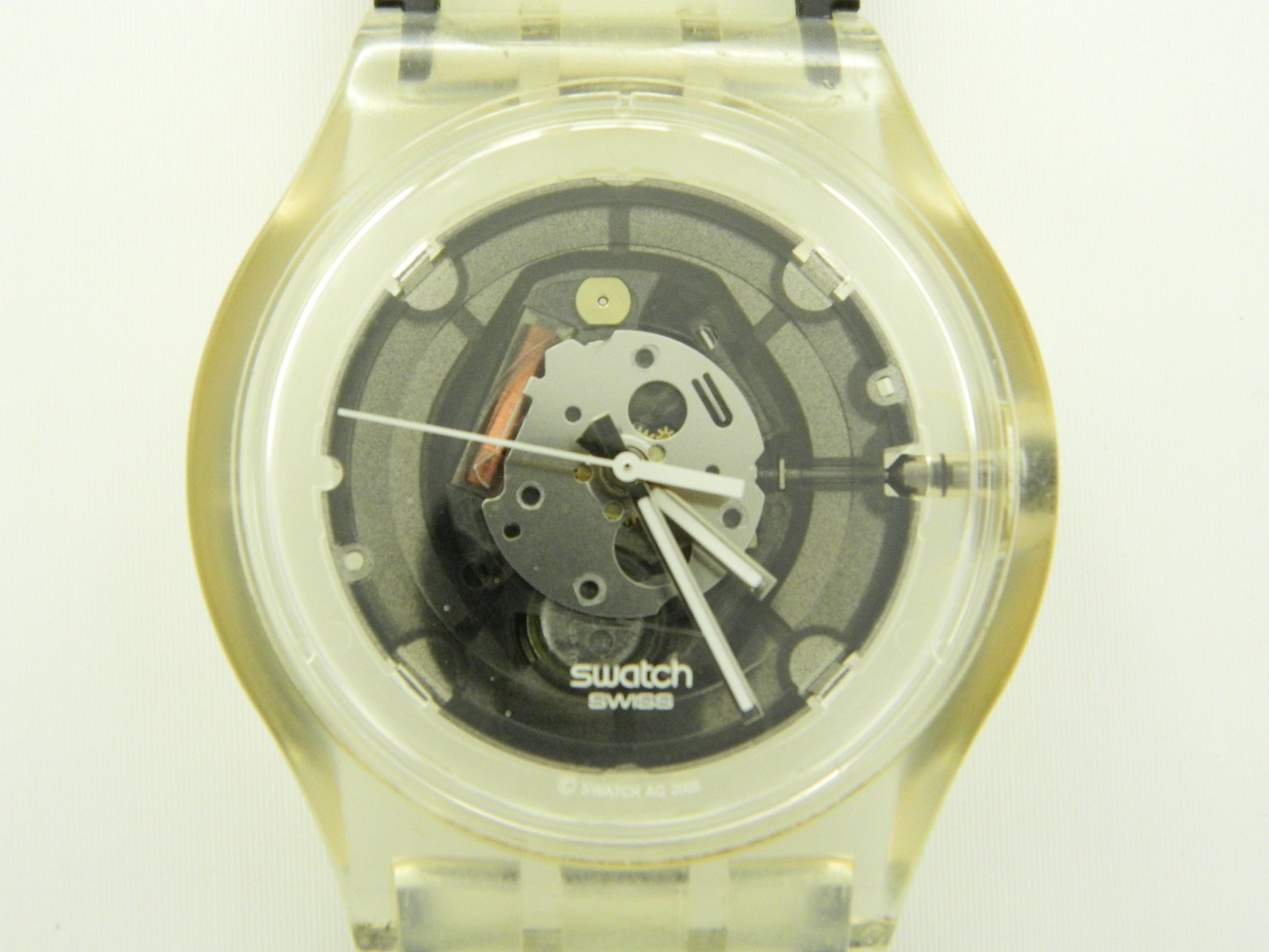 Swatch Black Quartz Watch image 4