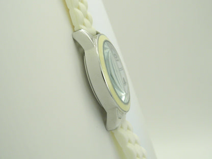 Ann Taylor Loft White Cream Quartz Watch image 3